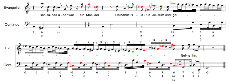 Musical Fragment geisselte ihn