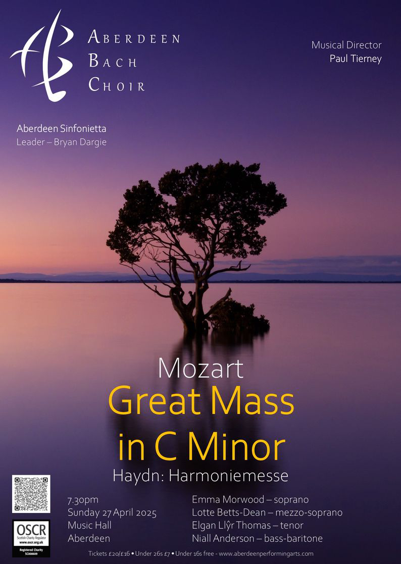 Mozart Great Mass in C Minor poster