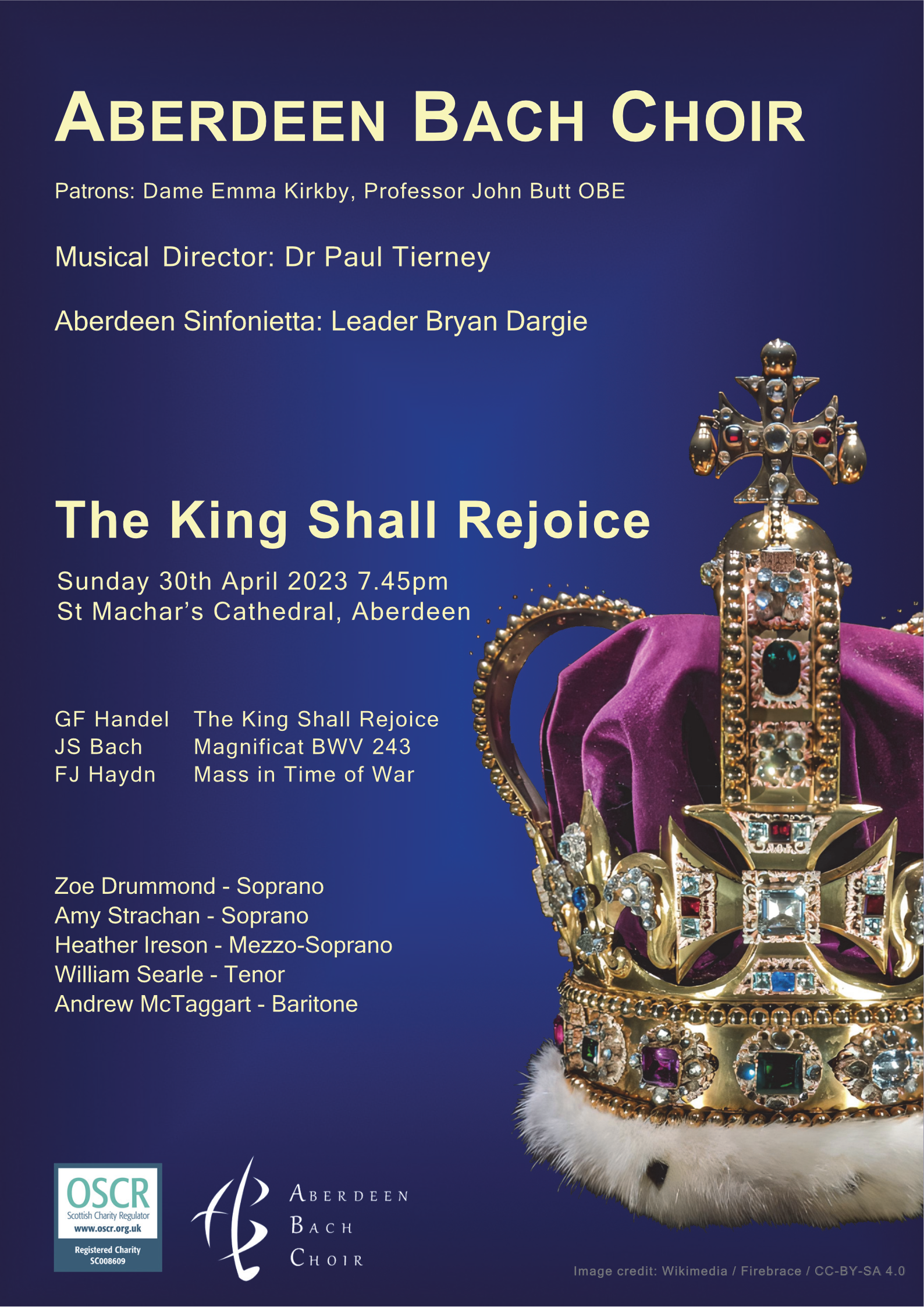 The King shall Rejoice Sunday 30 April 2023