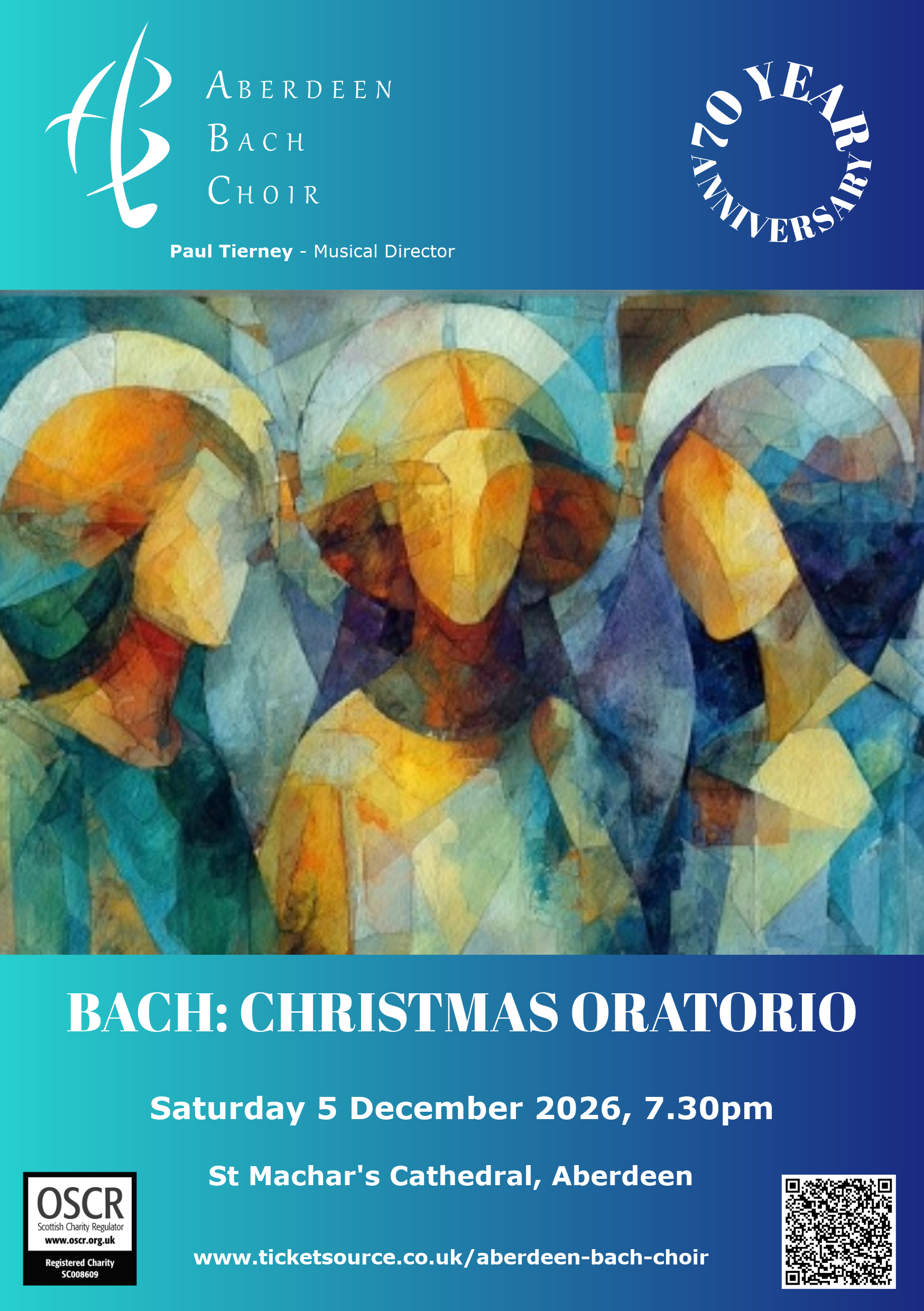 Poster for Christmas Oratorio 3 December 2026